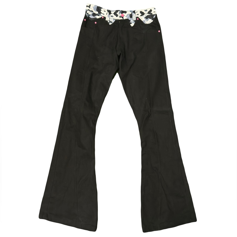 WRST Snowcamo Flared Denim
